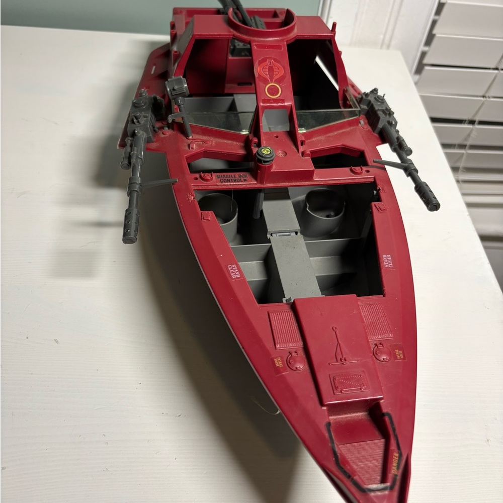 Cobra Moray Hydrofoil G.I. Joe 1985 Hasbro Vintage Action Figure Vehicle